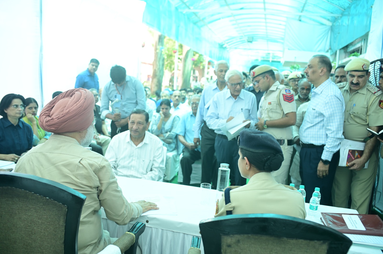 उत्तर-पश्चिम जिले के मौर्य एन्क्लेव थाने में आयोजित इस कार्यक्रम उपराज्यपाल श्री तरनजीत सिंह संधू ने शिरकत